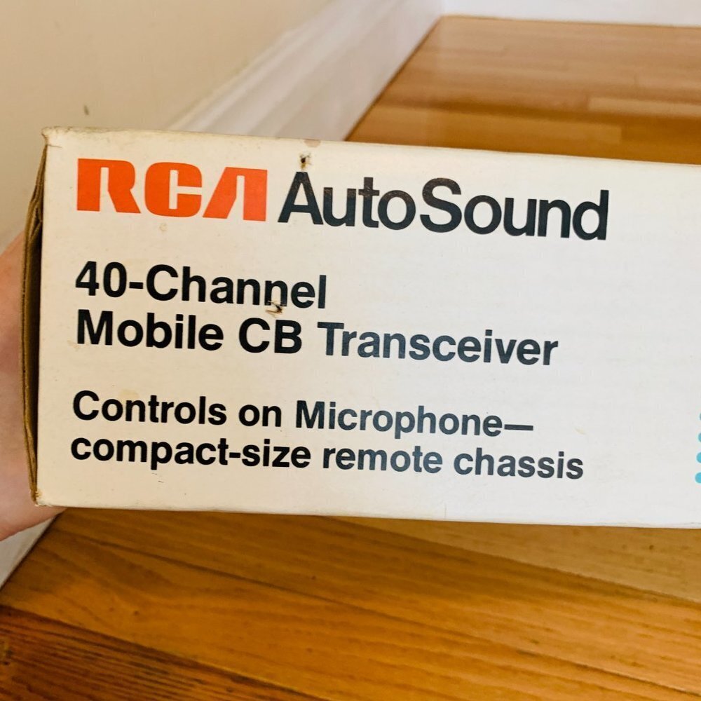 Vintage RCA 14T280 Mobile CB Radio Transceiver 40 Channel With Org. Box - Picture 5 of 15